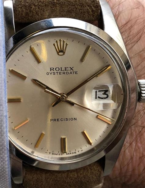 valore rolex oysterdate precision in oro|Pre.